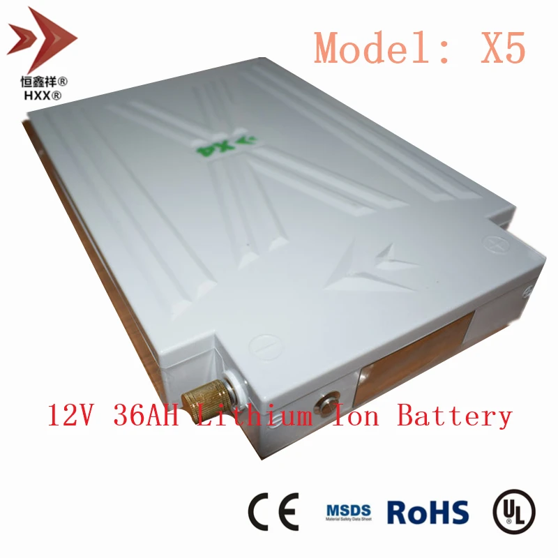 Литий-ионный аккумулятор 11 1 В 35 Ач водонепроницаемый с ЖК-экраном 3S BMS |