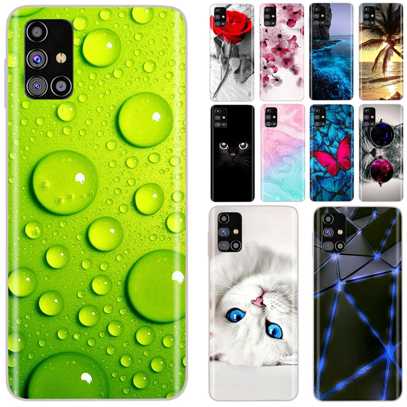 

For Samsung Galaxy M51 M31 Case Silicone Back Cover Soft Protective Phone Case For Galaxy m31 m51 SM-M515F, SM-M515F/DSN Case