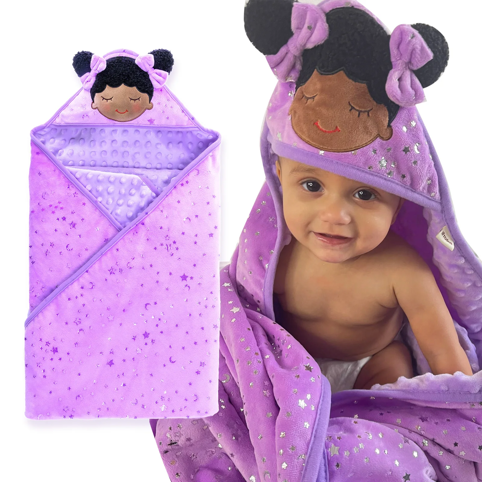 Детское одеяло супермягкое одеяло для новорожденных Детское Пеленальное детское одеяло Норковое одеяло теплое мягкое Флисовое одеяло для ...