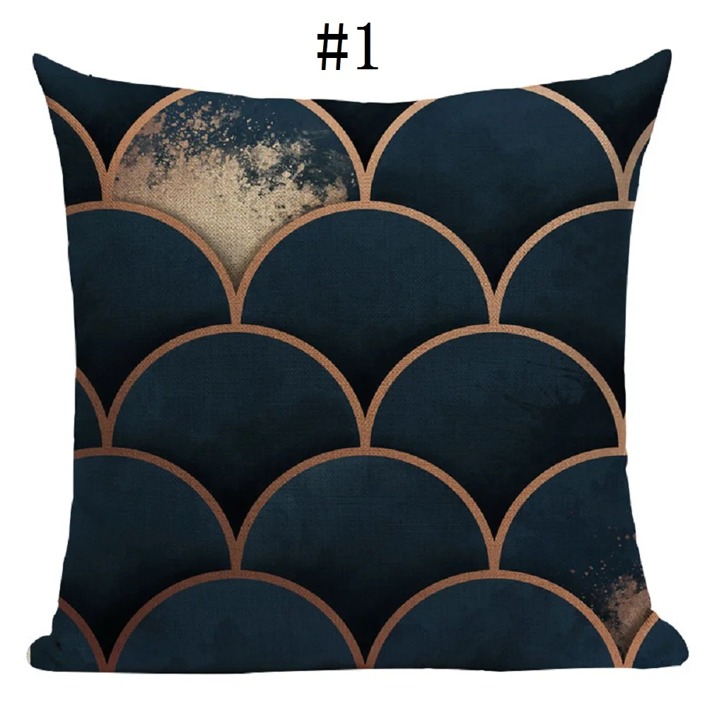 45x45 см льняные постельные принадлежности Декоративные наволочки с