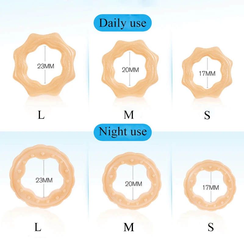 Секс магазин кольцо для пениса с задержкой времени многоразовое мужского шипами