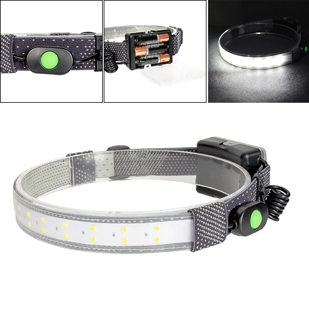 

Elastic Headlight Flashlight Head Headlamp High Quality LED Lamp Portable