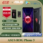 Глобальная версия смартфона ASUS ROG Phone 3 8RAM 256ROM Snapdragon 865 6000 мАч, 144 Гц 2SIM карты в наличии ROG3