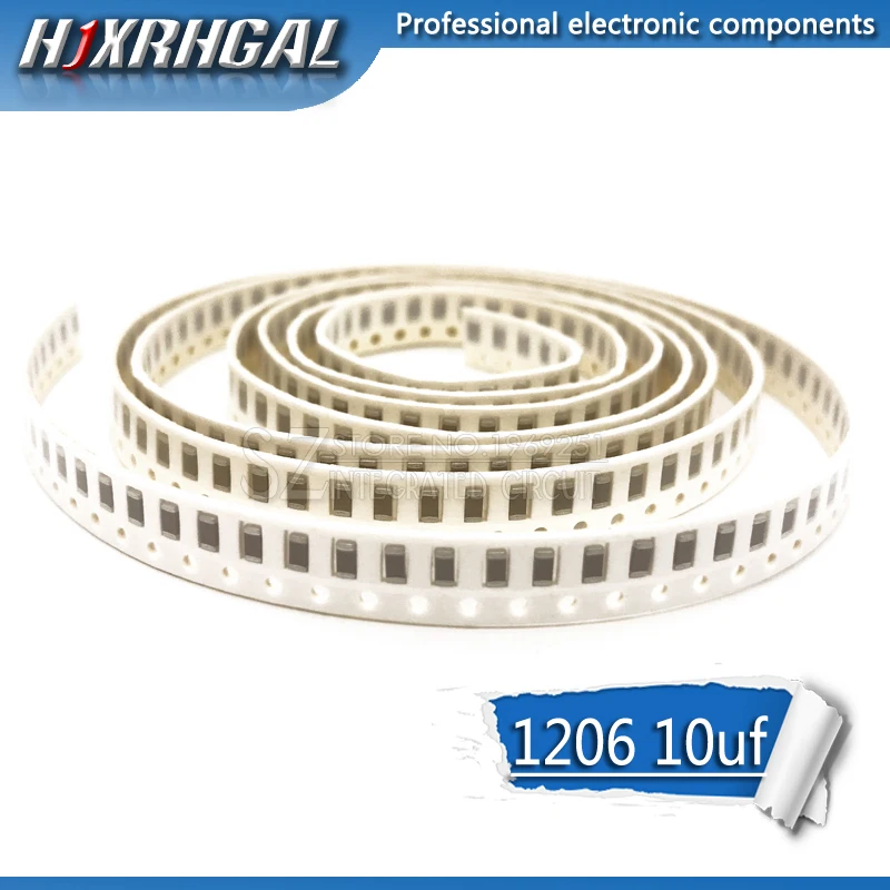 

10 шт. 10 мкФ X5R ошибка 16 В 1206 106 smd конденсатор Горячие продукты