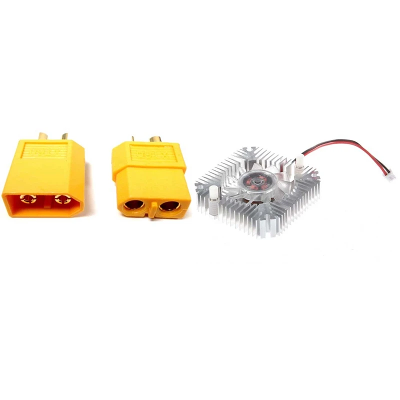 

XT60 Connector With VGA Video Card Cooler Heatsinks Cooling Fan For Your Processor