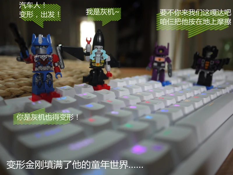 Каучуковые колпачки для механической игровой клавиатуры Cherry Mx Switch белые черные