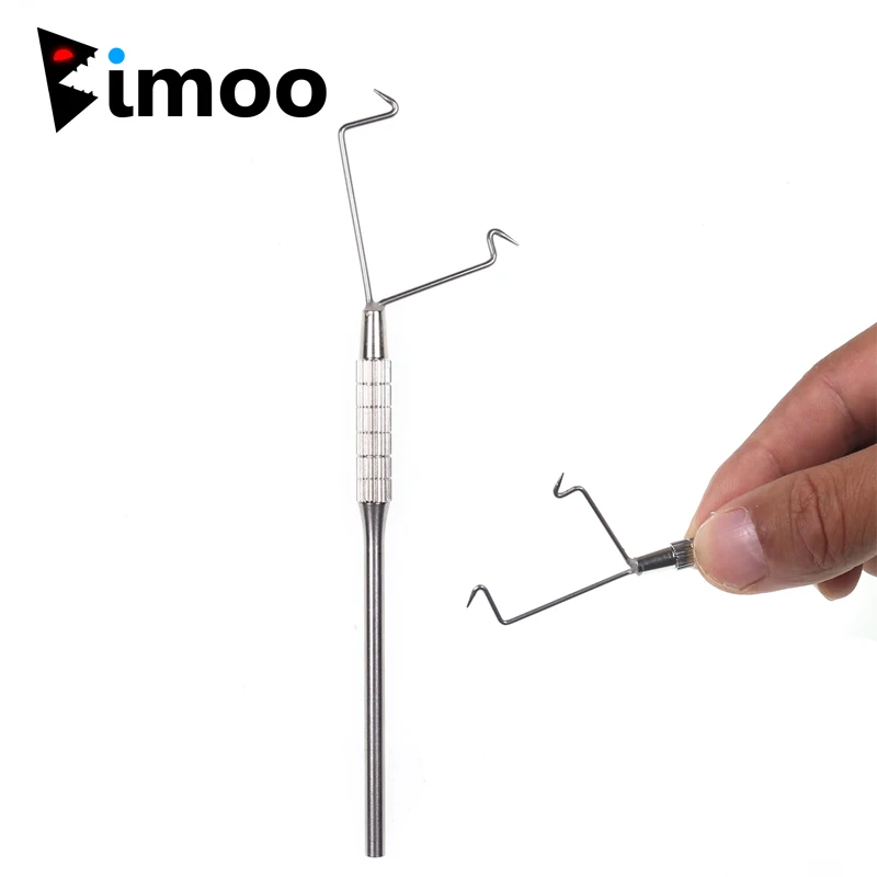 Bimoo Нержавеющая сталь Fly завязывая хлыст морская Мормышка рыболовный крючок Fllies