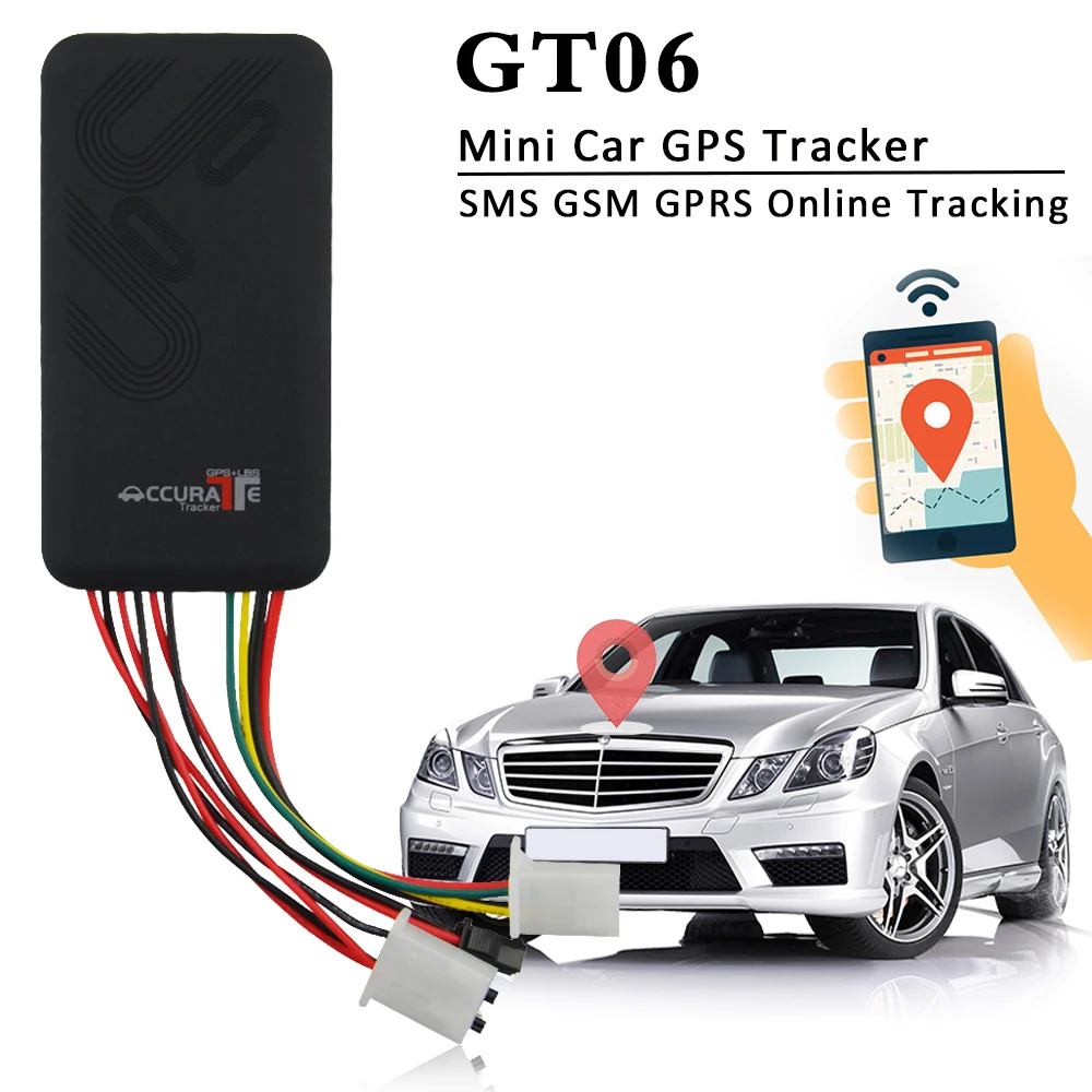 GPS трекер GT06 GPRS GSM SMS автомобильный монитор локатор дистанционное управление для