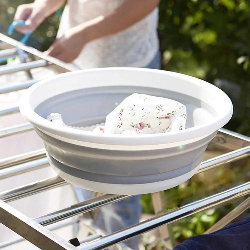 Многофункциональная портативная складная раковина для фруктов силиконовая