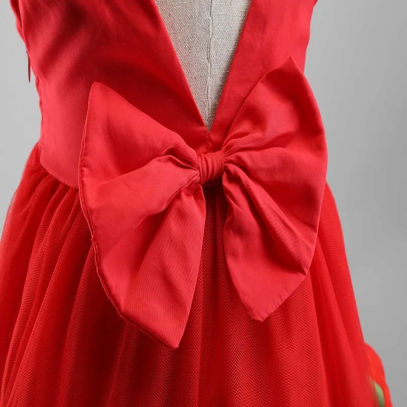 Сексуальное платье с v-образным воротом платье-пачка для девочек цветочным