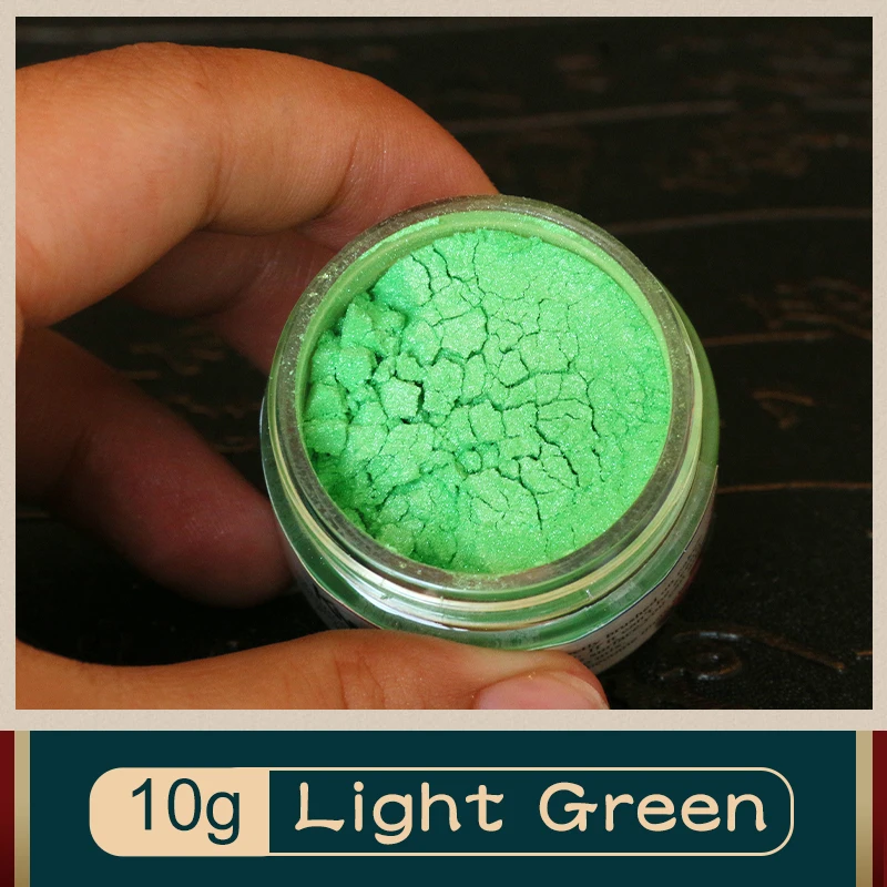 Съедобные Еда порошок 10 г светильник зеленый Fondant (сахарная) пигмент раскраски