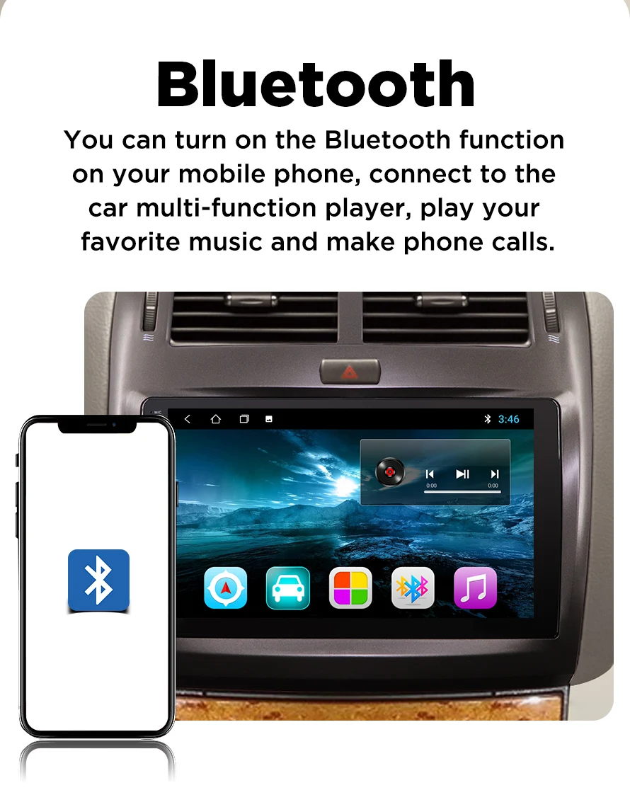 Android 8,1 Автомобильный мультимедийный плеер для Lexus LS430 9 дюймов Ram 2G Rom 3 2G GSP Мультимедиа Стерео Автомагнитола