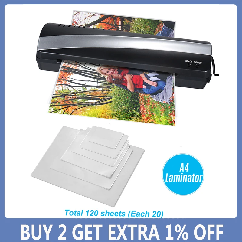 Ламинатор Формата А4 фотобумага горячий и холодный термический ламинатор с