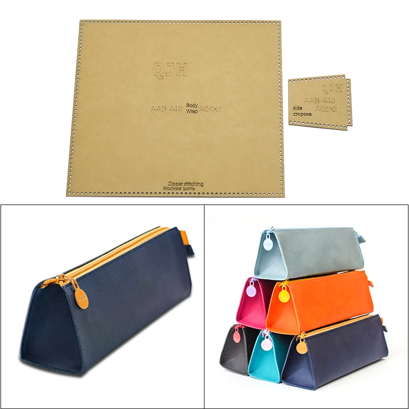 1 Набор сделай сам для крафт бумага шаблон Модная молодежная Карандаш Чехол