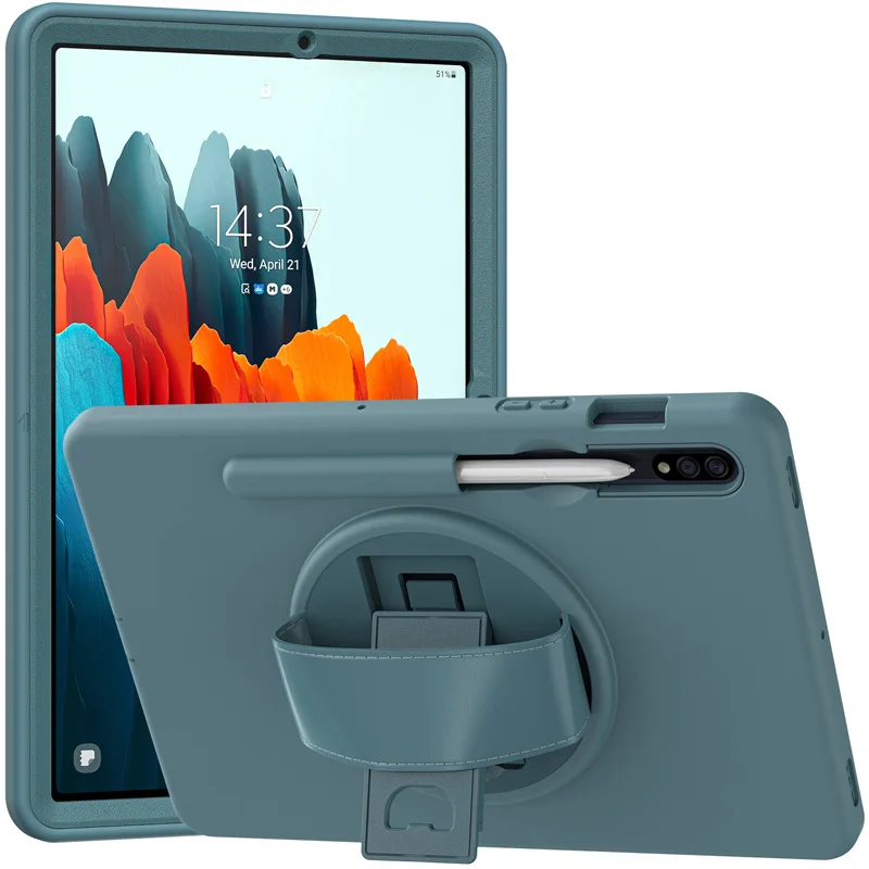 

Чехол для iPad Mini 6, кожаный чехол для планшета из ТПУ с ремешком на руку, вращающаяся подставка для ПК Pro 12.9, защитный чехол, чехол