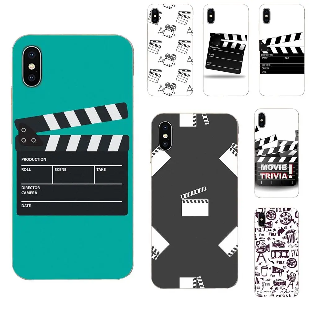 Мягкий ТПУ топ продаж для Xiaomi Redmi 3 3S 4 4A 4X 5 6 6A 7 K20 Note 2 5A Plus Pro милый рисунок Clapperboard |