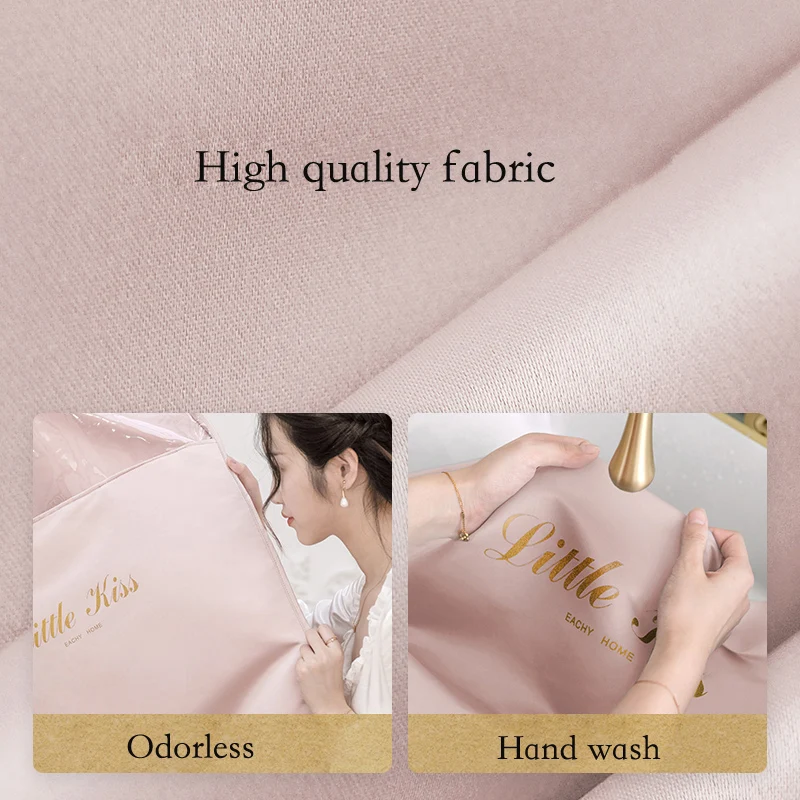 

Dustproof For Clothes Veste Hanging Transparent Garment Protector Home Wardrobe Organizer Suit Coat Dust Cover