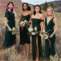 bridesmaid dress long 2020 wedding party dress elastic satin %d0%bf%d0%bb%d0%b0%d1%82%d1%8c%d0%b5 maid of honors vestido de fiesta de boda