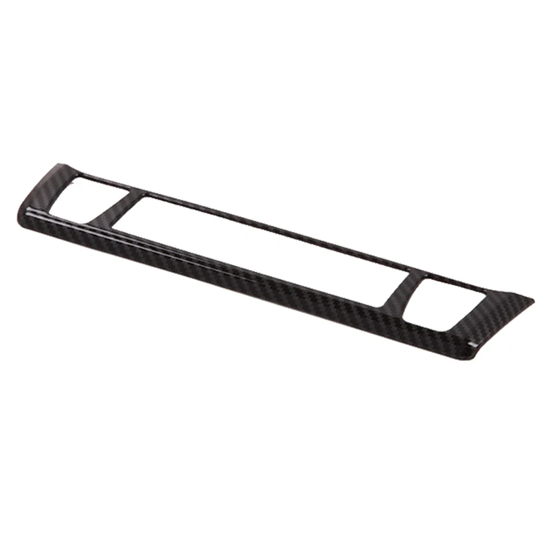 

for Toyota RAV4 2019-2021 Car Seat Heating Button Decoration Frame Cover Trim Sticker Accessories, Carbon Fiber Style