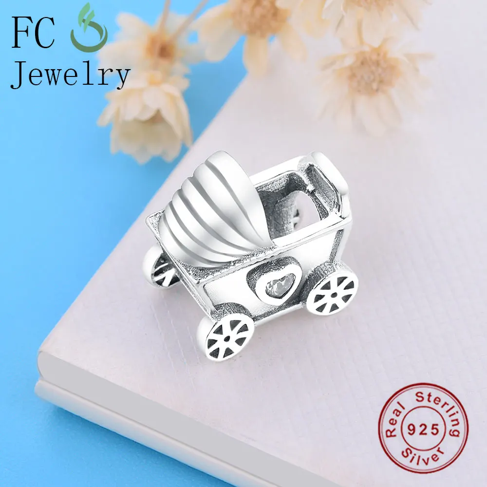 FC ювелирные изделия подходят к оригинальным браслетам Pandora брелоки 925 пробы