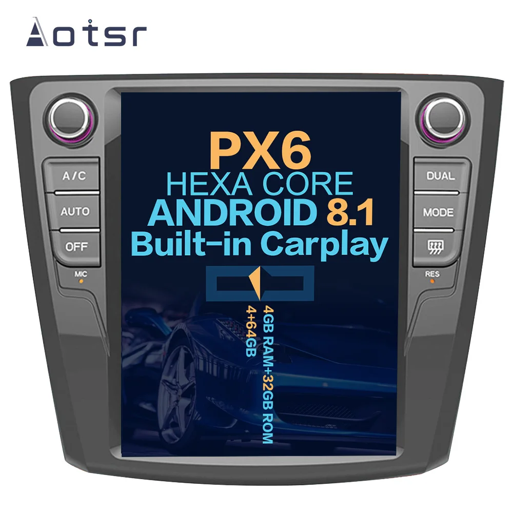 Aotsr Tesla 10 4 &quotвертикальный экран Android 8 1 автомобильный DVD мультимедийный плеер gps