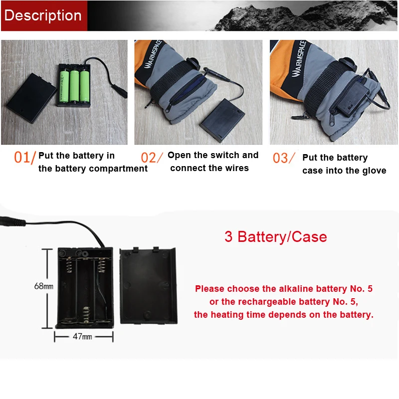 Зимние электрические теплые перчатки с USB для мужчин и женщин аккумулятором 3 7 в