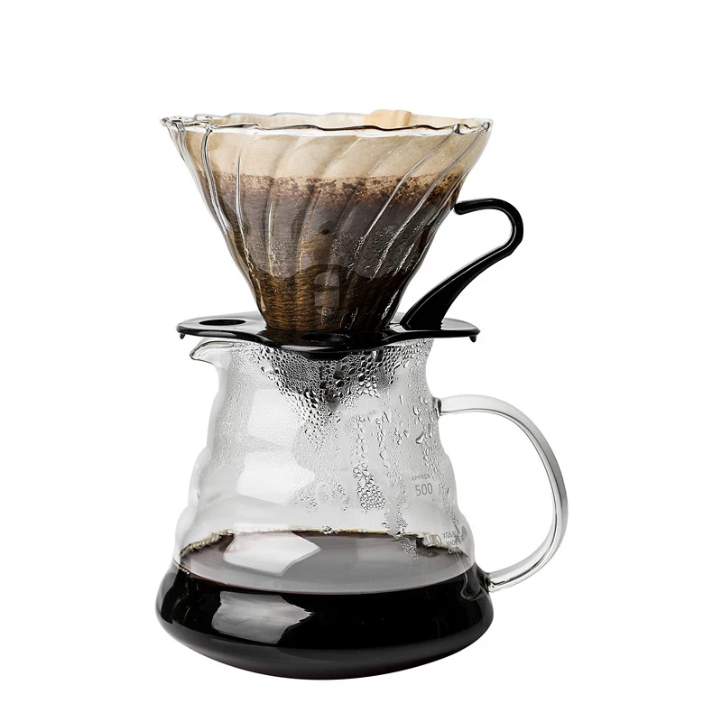 Креативная кофемолка V60 Eco coffee Перколятор Кофеварка бариста сервер для