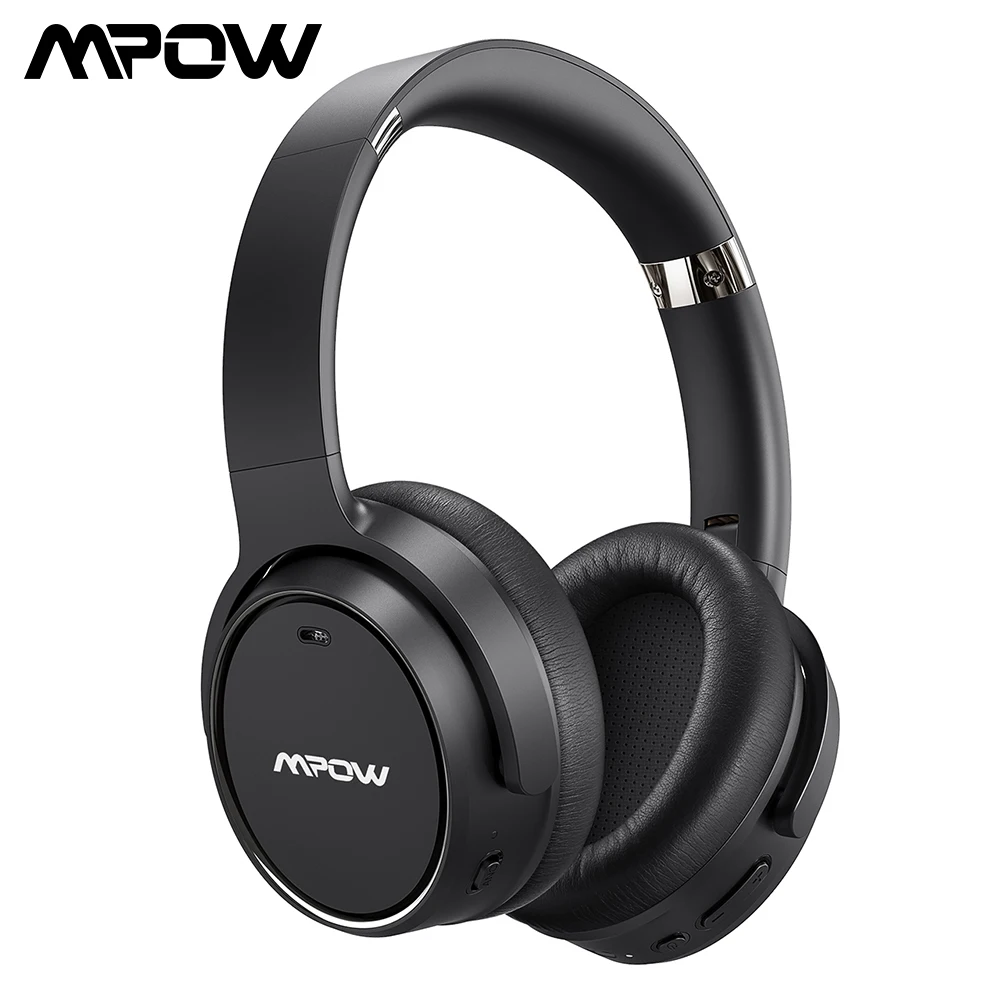 Беспроводные Накладные наушники Mpow H19 Bluetooth 5 0 активное шумоподавление гарнитура