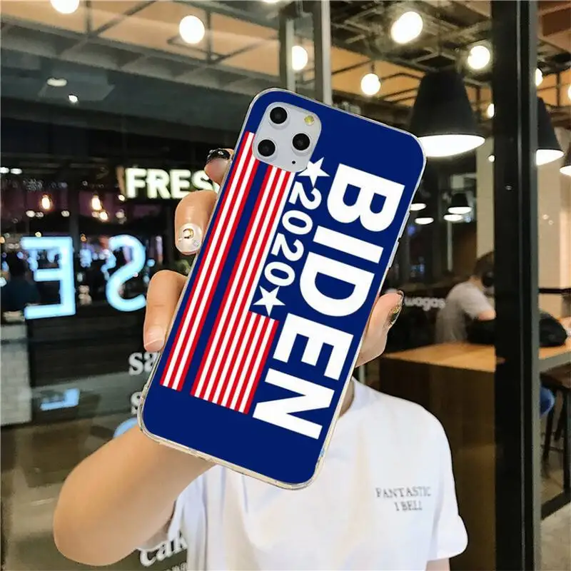 Чехол для телефона HOTCASHOP 2020 JOE BIDEN iphone 12 pro max mini 11 XS MAX 8 7 6 6S Plus X 5S SE XR - купить по