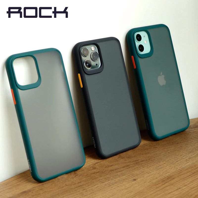ROCK защитный чехол для телефона iPhone 11 Pro Max Гибридный Силиконовый мобильный