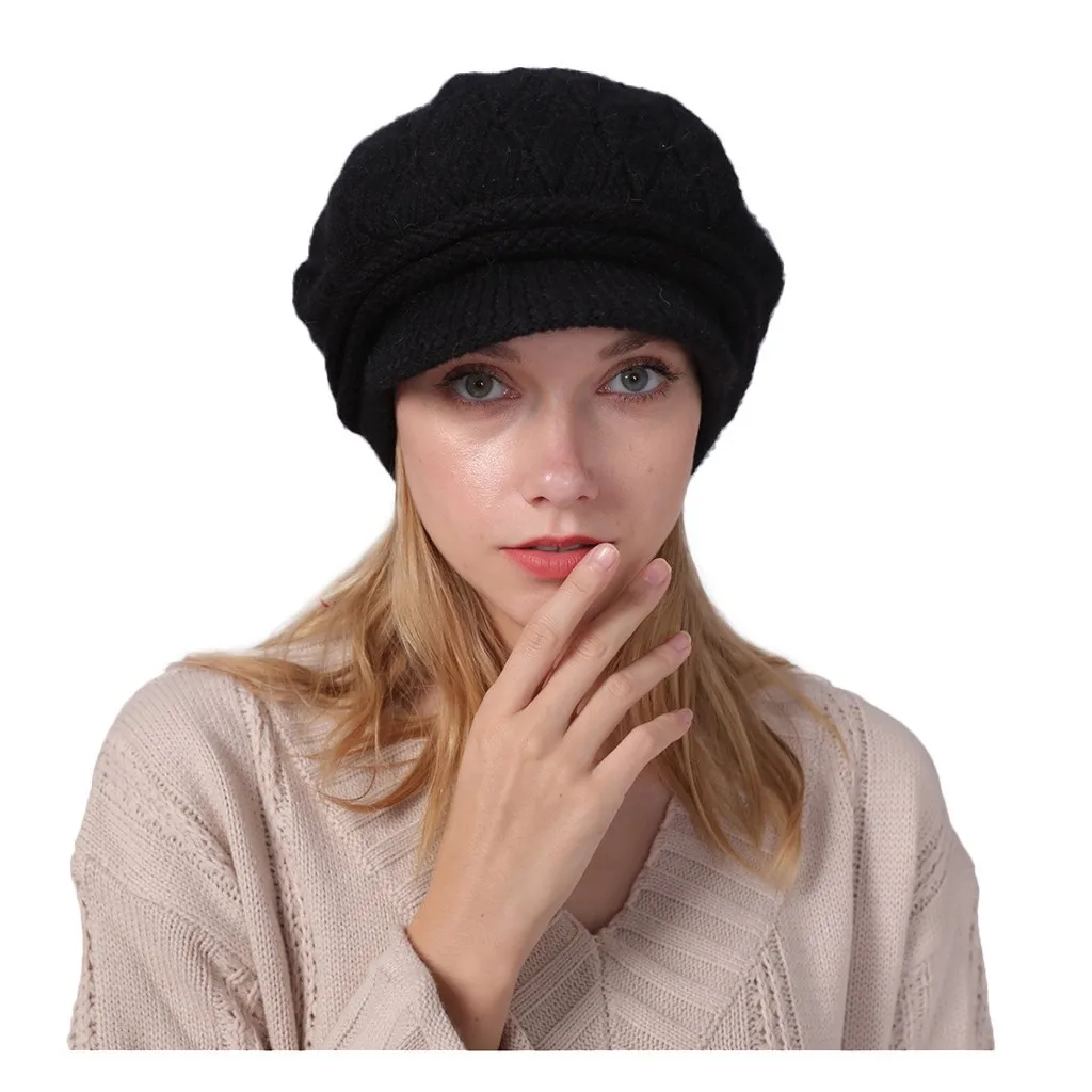 Повседневные женские осенне зимние береты шляпа французский артист Ретро стиль