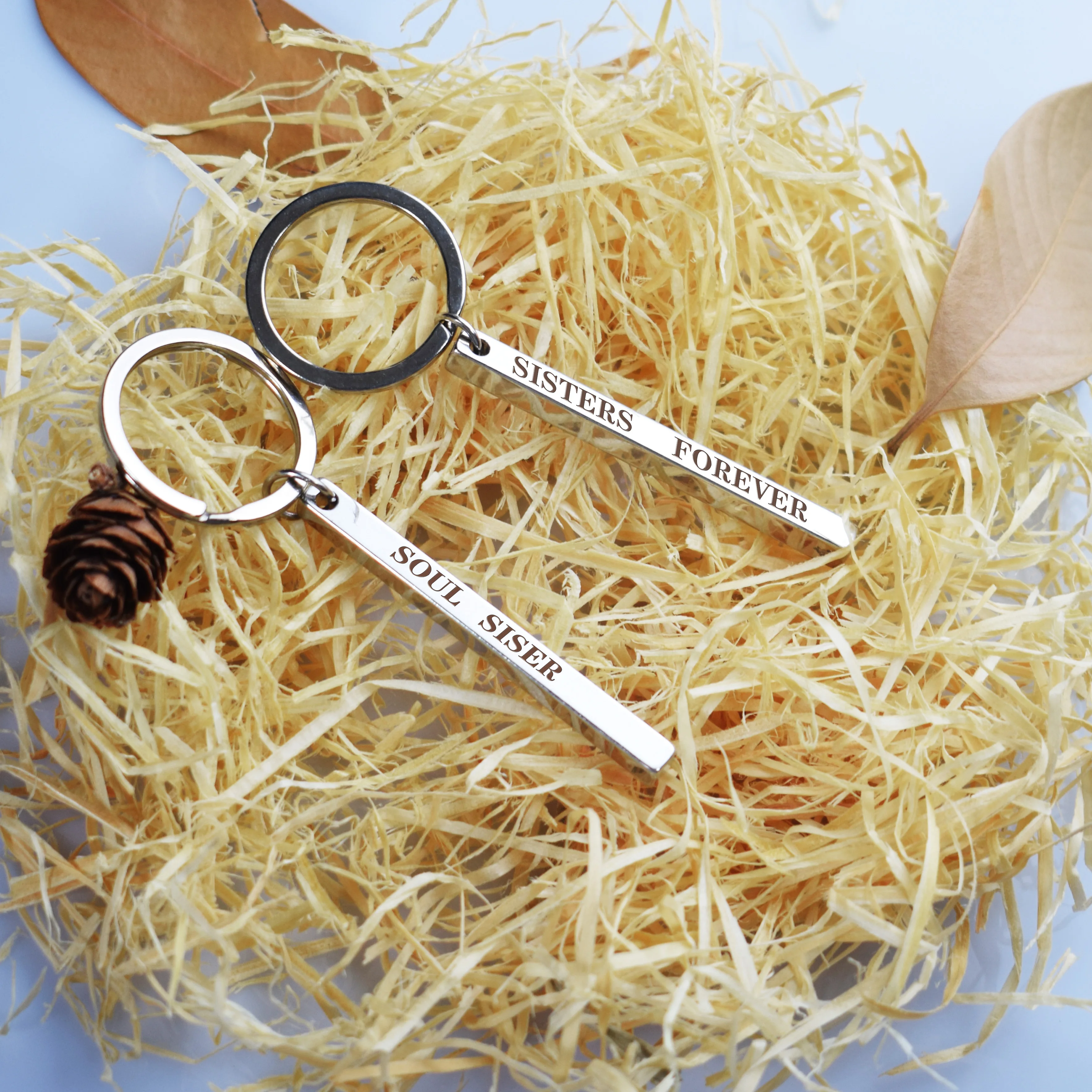 Цепочка для ключей с надписью MY SOUL|Брелоки| |