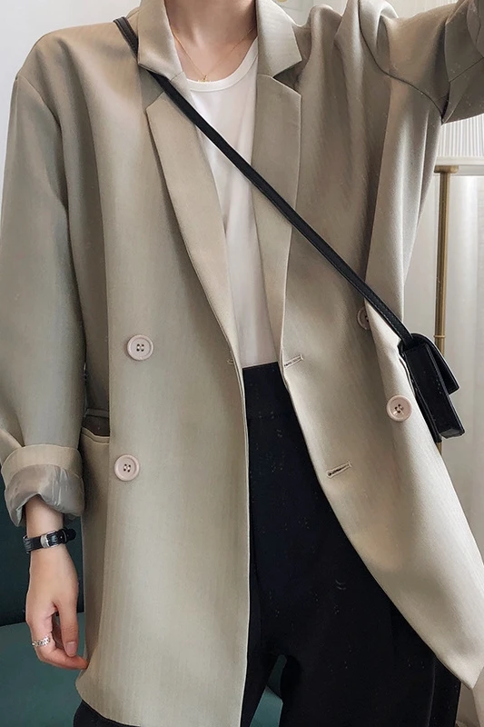 

FY001 Spring and autumn new loose casual ladies suit jacket.