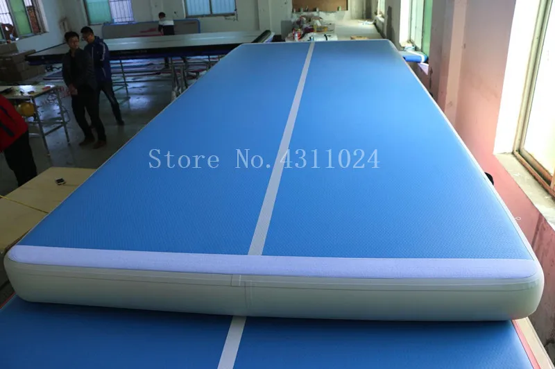 Pаспродажа Бесплатная доставка Воздушная дорожка 30 футов х 3,3 фута воздушная дорожка весенний пол домашний гимнастический Тренировочный Коврик для до...