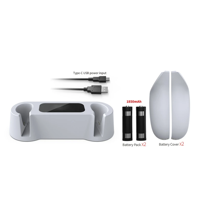 

Зарядное устройство R9CB для Oculus Quest 2, светодиодный индикатор Type-C для быстрой зарядки