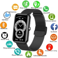 2021 new women smart watch men blood pressure heart rate fitness tracking smartclock ip68 waterproof smartwatch woman for xiaomi