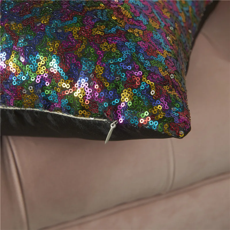 10 шт. чехол для подушки 40*40 см роскошная блестящая наволочка с русалкой и