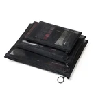 Косметичка прозрачная для мужчин и женщин, Модный большой черный органайзер для туалетных принадлежностей, SML