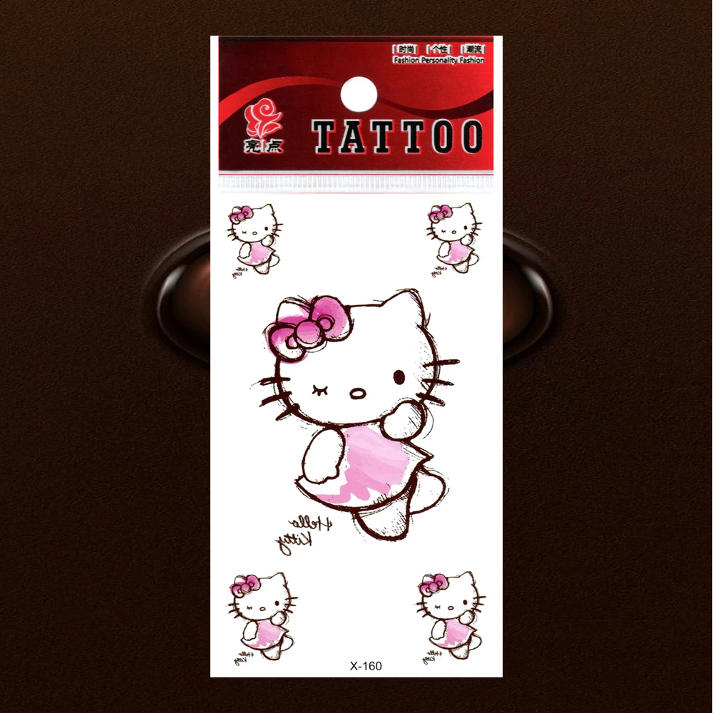 Татуировки 5 шт./лот Детские тату искусственные татуировки для девочек наклейки