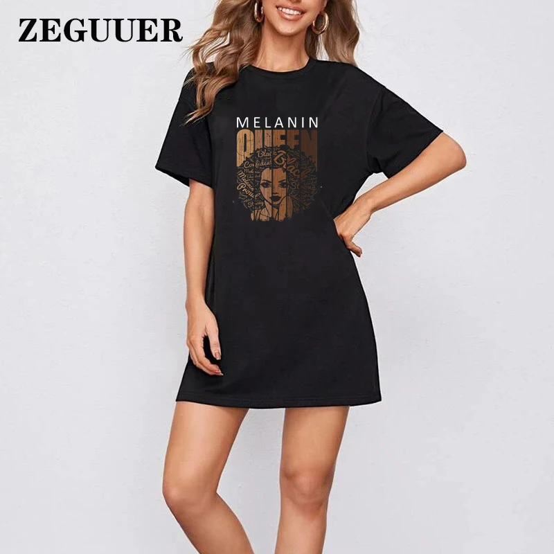 Меланин футболка с надписью queen крепкий черный афро американском стиле забавные