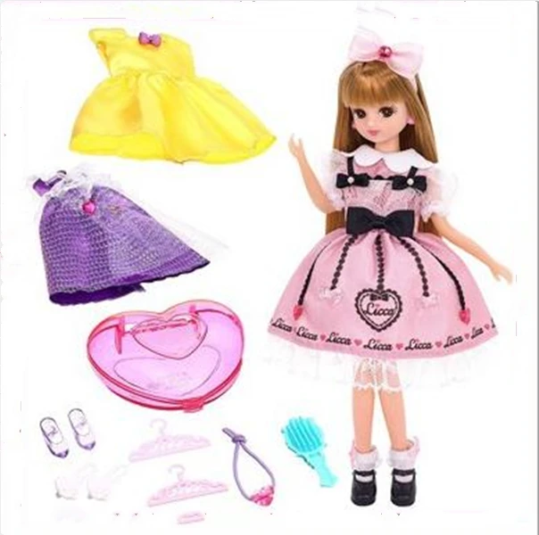 

TAKARA TOMY Licca Doll 23cm Princess Lijia Girls Dolls Toy Blyth Little Doll Gift Baby Doll