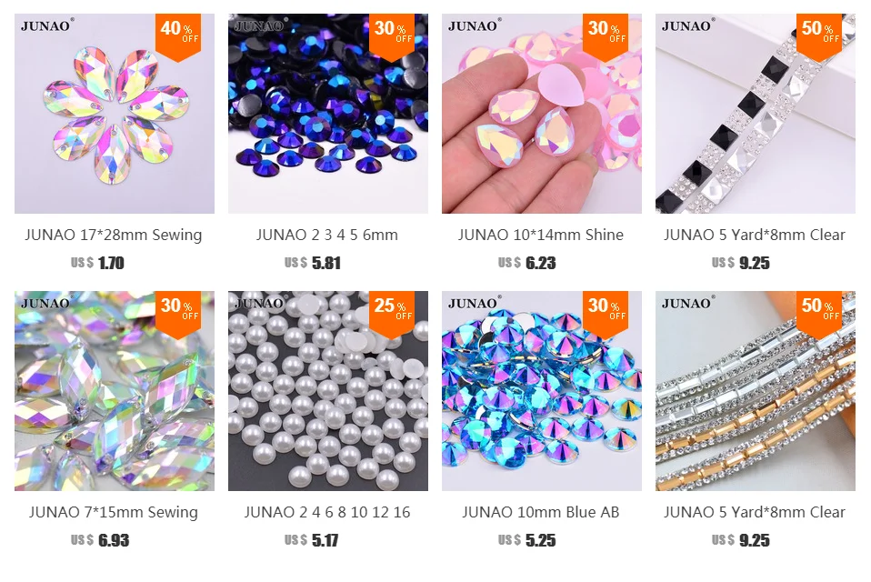 JUNAO SS16 SS20 SS30 Блестящий светильник зеленые AB стеклянные кристаллы, стразы кристаллы для ногтей камни плоские с оборота Стразы бусины для обуви