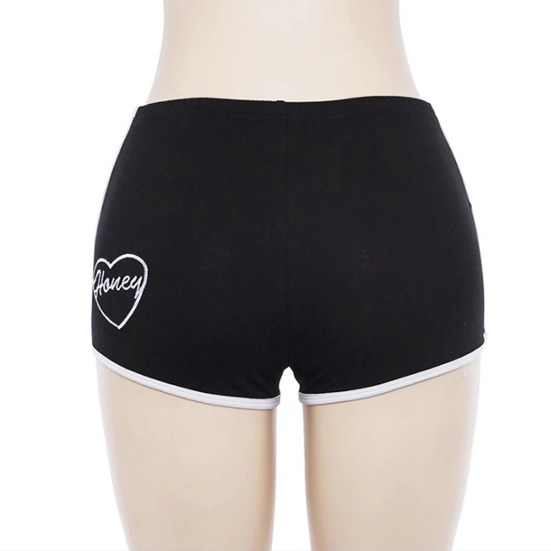 2020 NEW Rave Pole Dance Clothing Letters Printing Shorts Casual Sport Sexy Jazz/Hip Hop/Pole Practice Black Pants 1757 |