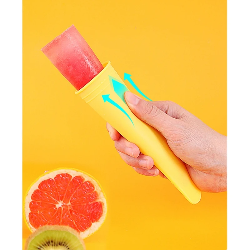 

8PC Summer Popsicle Maker Lolly Mould Ice Square Tray DIY freeze Ice Cream Mold with Lids Kids Favorite