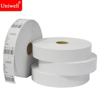 1 roll blank clothing tag 35mm 50mm width 250g white kraft paper certificate price label for transfer barcode printing