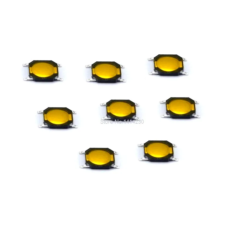 100 шт. 4*4*0,8 мм 4x4x0,8 мм 4x4x мм Тактильный кнопочный переключатель 4-контактный переключатель микропереключатель SMD