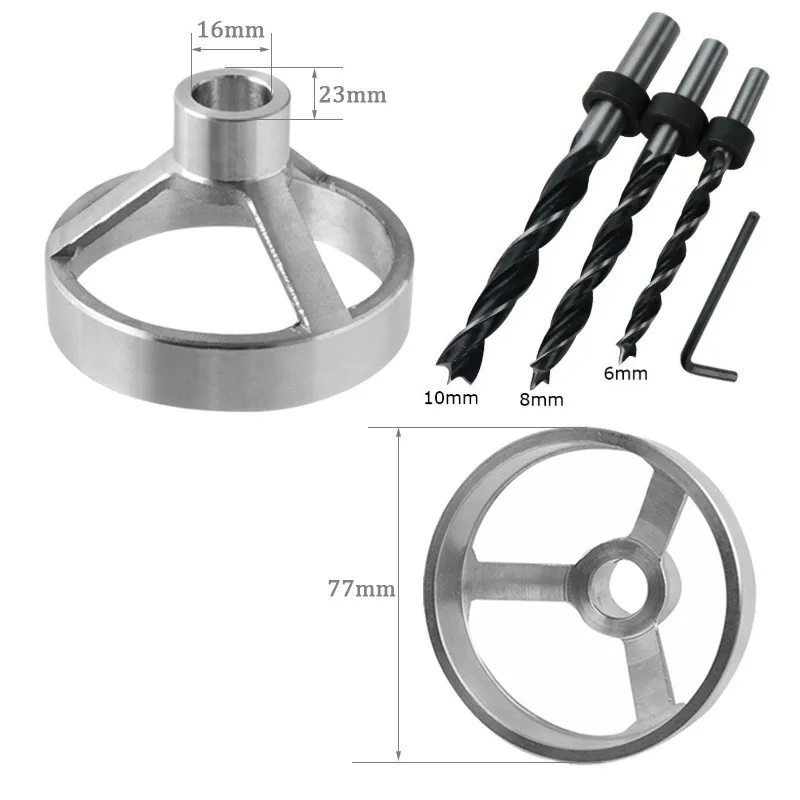 Вертикальное направляющее сверло из нержавеющей стали карманный джиг для