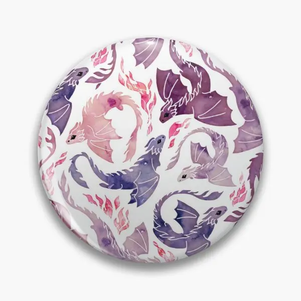 

Dragon fire pink & purple Soft Enamel Pin Badge Badge Lapel Pin Brooch Jewelry for Women Fashion Gift