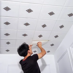 Самоклеящиеся обои, 3d стерео стикеры на стену, обои для спальни, крыши, потолка, водонепроницаемые Декор стены для гостиной