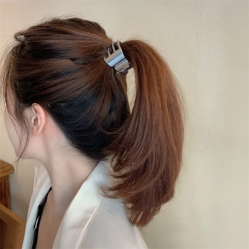 

Alloy Mini Hair Clip Ponytail Clip Girls hairpin Hair Accessories for Women Metal Barrettes Small Hair Claw Stick Hairpin Crab